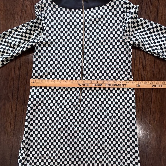 Kate Spade Kassia shift dress silk blend geo dot print size XS - Picture 13 of 16